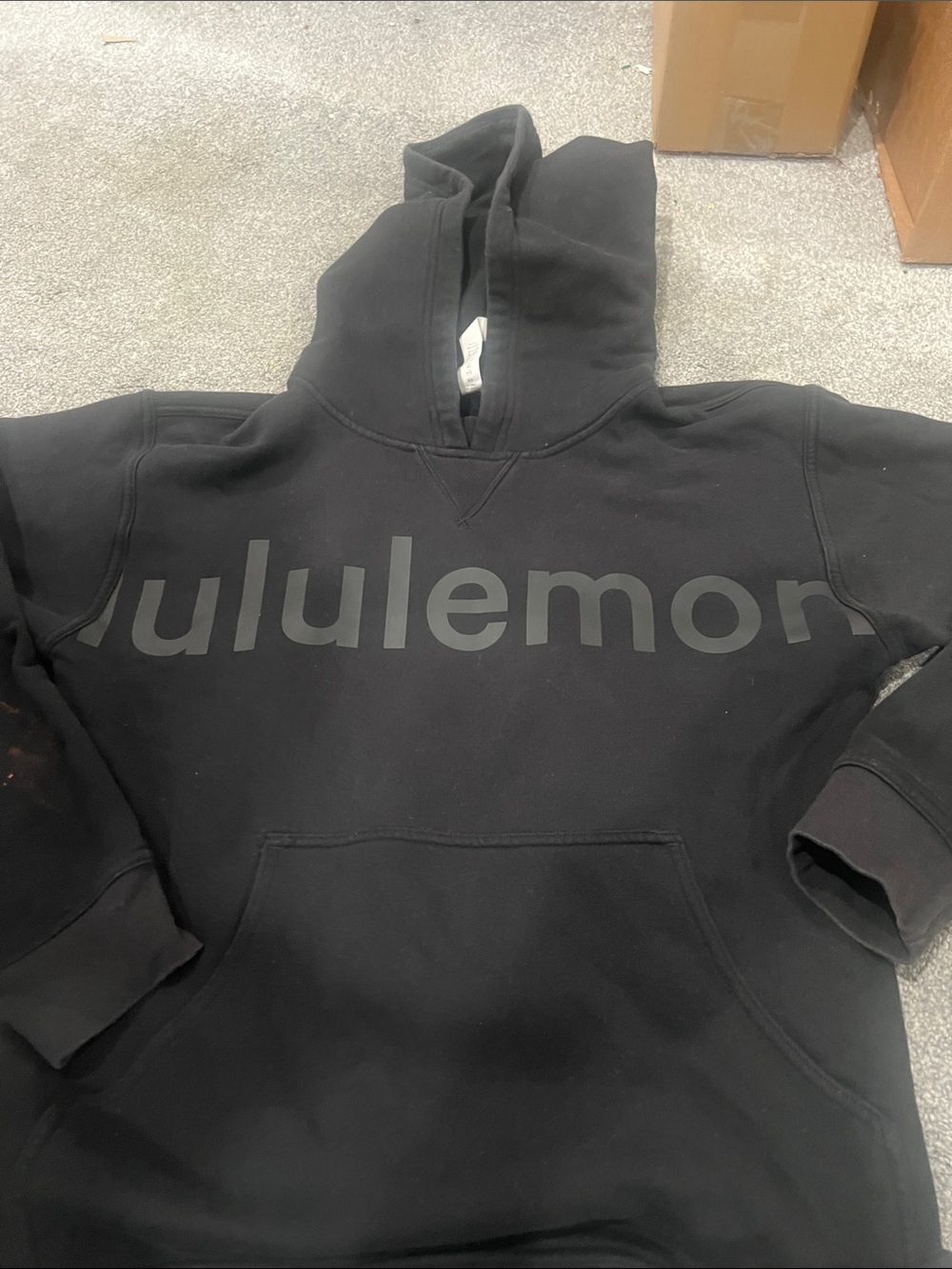 Lululemon Black Logo Hoodie
